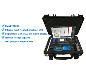 YRT200 High Accuracy Handheld Surface Roughness Tester with 100 Groups Large Capacity Data Memory Roughness Tester
YRT200 High Accuracy Handheld Surface Roughness Tester with 100 Groups Large Capacity Data Memory Roughness Tester