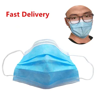 Mask Disposable Nonwove 3 Layer Ply Filter Mask mouth Face mask filter safe Breathable Protective masks
Mask Disposable Nonwove 3 Layer Ply Filter Mask mouth Face mask filter safe Breathable Protective masks
