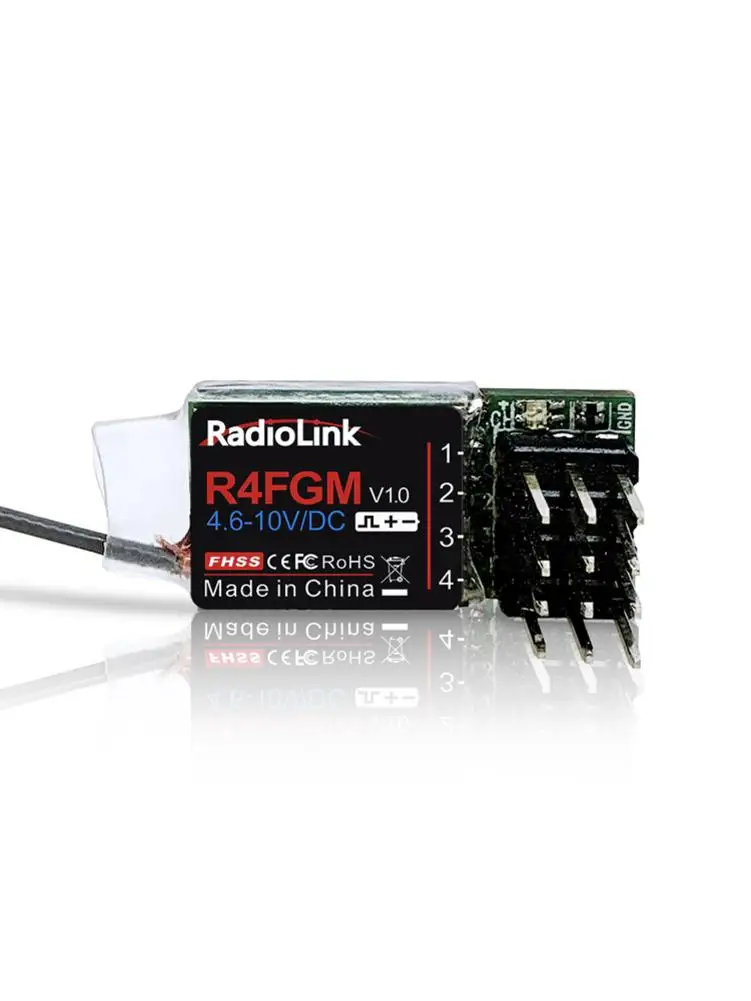 Radiolink R4FGM 4CH Receiver Integrated Gyro for RC MINI-Z Cars & Boats Suitable for RC4GS/RC6GS/RC4G/T8FB/T8S
Radiolink R4FGM 4CH Receiver Integrated Gyro for RC MINI-Z Cars & Boats Suitable for RC4GS/RC6GS/RC4G/T8FB/T8S
