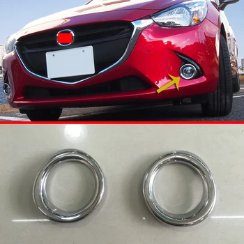 For Mazda 2 Demio DJ DL 2015 2016 2017 ABS Chrome Front Fog Light Lamp Cover Trim Molding Bezel Garnish
For Mazda 2 Demio DJ DL 2015 2016 2017 ABS Chrome Front Fog Light Lamp Cover Trim Molding Bezel Garnish