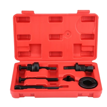 6Pcs Power Steering Pump Pulley Kit Puller Remover Installation Tool Set Power Steering Pump Pulley Kits for GM Ford C2 C111
6Pcs Power Steering Pump Pulley Kit Puller Remover Installation Tool Set Power Steering Pump Pulley Kits for GM Ford C2 C111