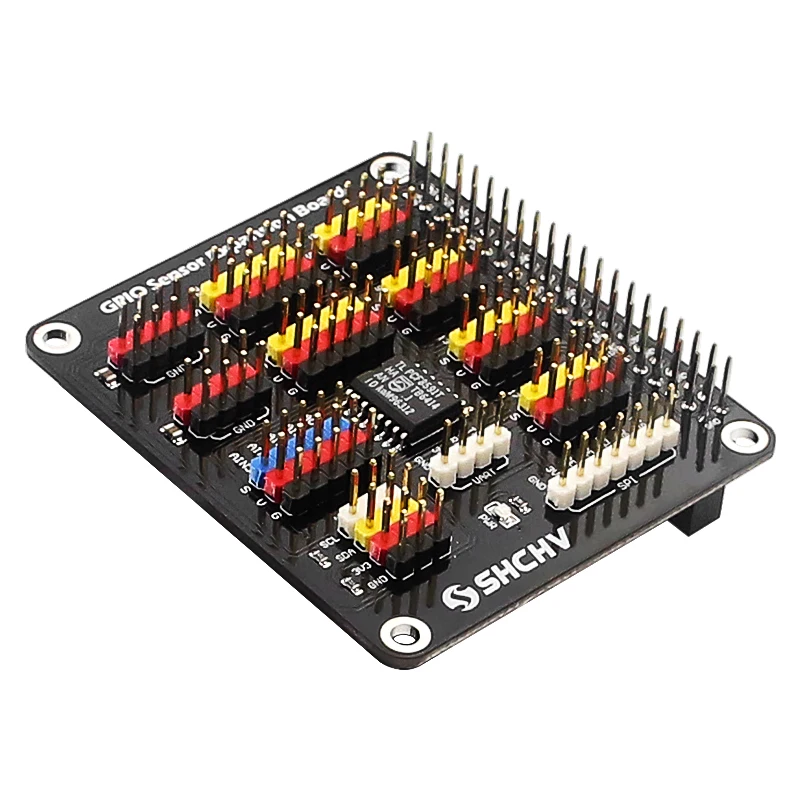 Модуль датчика Raspberry Pi GPIO, датчик напряжения AD DA, плата расширения преобразования цифрового в аналоговый для Raspberry Pi 4B/3B +/3B
Модуль датчика Raspberry Pi GPIO, датчик напряжения AD DA, плата расширения преобразования цифрового в аналоговый для Raspberry Pi 4B/3B +/3B