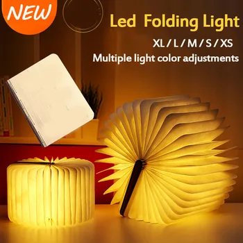 Wooden book lamp Portable USB Rechargeable LED Magnetic 3 color Dimmable Foldable Night Light Desk Lamp Home Decor light
Wooden book lamp Portable USB Rechargeable LED Magnetic 3 color Dimmable Foldable Night Light Desk Lamp Home Decor light