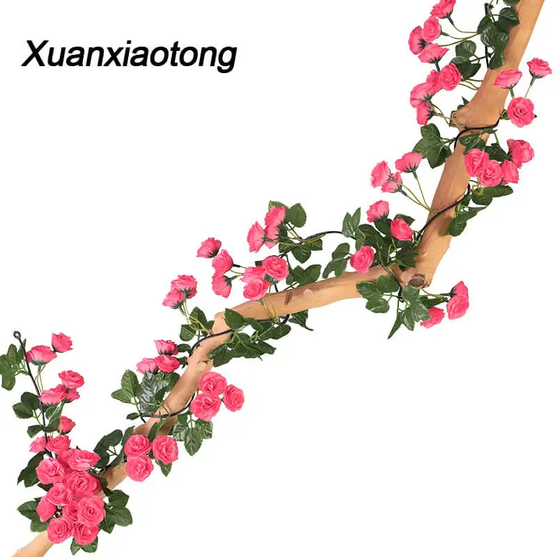 Xuanxiaotong 180cm 69 Head Intensive Rose Faux Flower Vine for Outdoor Wedding Decoration Fall Farmhouse Party Garland Decor
Xuanxiaotong 180cm 69 Head Intensive Rose Faux Flower Vine for Outdoor Wedding Decoration Fall Farmhouse Party Garland Decor