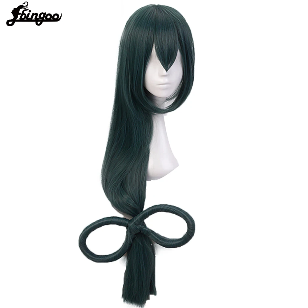 Ebingoo Asui Tsuyu Wig Boku No Hero Academia Cosplay Wig Anime My Hero Academia Long Straight Green Synthetic Cosplay Women Wigs 
Ebingoo Asui Tsuyu Wig Boku No Hero Academia Cosplay Wig Anime My Hero Academia Long Straight Green Synthetic Cosplay Women Wigs