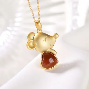 One Luyin S925 Pure Silver Natural South Onyx Personality Zodiac Mouse Chain Temperament Lady Set Of Love
One Luyin S925 Pure Silver Natural South Onyx Personality Zodiac Mouse Chain Temperament Lady Set Of Love