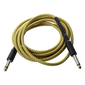 Yellow Connection Cable for Acoustic Guitar Electric Bass 3M
Yellow Connection Cable for Acoustic Guitar Electric Bass 3M