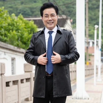 Add a man's leather jacket, a man's sheepskin coat, a man's autumn leather jacket.
Add a man's leather jacket, a man's sheepskin coat, a man's autumn leather jacket.