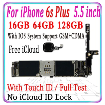 Original unlocked for iphone 6s plus Motherboard with / Without Touch ID Fingerprint for iphone 6sp Logic Boards with chips IOS
Original unlocked for iphone 6s plus Motherboard with / Without Touch ID Fingerprint for iphone 6sp Logic Boards with chips IOS