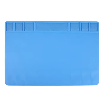 HOT-49X35Cm With Magnetic Screw Mat Section Heat Insulation Silicone Pad BGA Soldering Repair Station Maintenance Platform