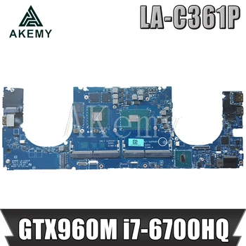 High quality for XPS 15 9550 Laptop motherboard LA-C361P 0Y9N5X CN-0Y9N5X DDR4 with i7-6700HQ CPU GTX960M GPU 100% working well
High quality for XPS 15 9550 Laptop motherboard LA-C361P 0Y9N5X CN-0Y9N5X DDR4 with i7-6700HQ CPU GTX960M GPU 100% working well