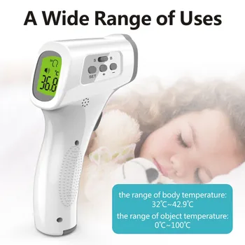 Non-contact LCD Digital Temperature Handheld Infrared Thermometer Infrarojo Thermal Camera Thermometer Temperature Gun d2
Non-contact LCD Digital Temperature Handheld Infrared Thermometer Infrarojo Thermal Camera Thermometer Temperature Gun d2