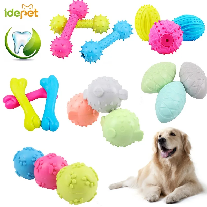 Sounding Pet Dog Toys For Small Dogs Resistant To Bite Molar Teeth Puppy Funny Interactive Dog Chew Toys Rubber Ball Squeak Toy 
Sounding Pet Dog Toys For Small Dogs Resistant To Bite Molar Teeth Puppy Funny Interactive Dog Chew Toys Rubber Ball Squeak Toy