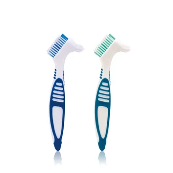 M`J Multi-Layered Bristles False Teeth Brush Oral Care Tool Teeth Whitening Brush Ergonomic Rubber Handle Denture Cleaning Brush
M`J Multi-Layered Bristles False Teeth Brush Oral Care Tool Teeth Whitening Brush Ergonomic Rubber Handle Denture Cleaning Brush