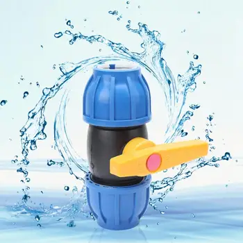 1 pcs Water Pipe Fittings PE Ball Valve Quick Connection Valve Agriculture Tools Connector 40mm
1 pcs Water Pipe Fittings PE Ball Valve Quick Connection Valve Agriculture Tools Connector 40mm