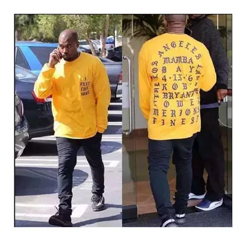 

2020 new Kanye West I Feel Like Kobe long sleeve men and women commemorate hoodie
