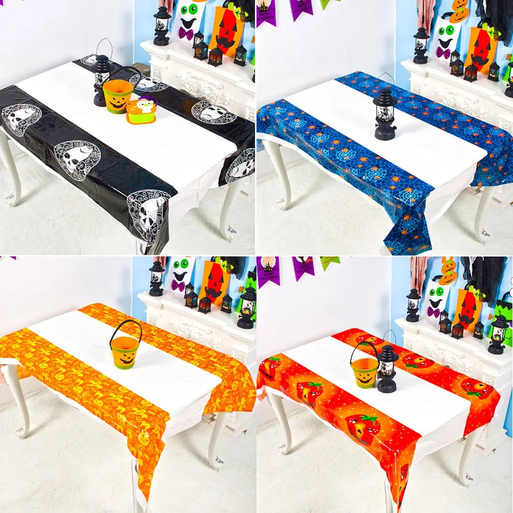 Halloween Props Printed Tablecloth PVC Disposable Party Decoration Children's Birthday Party Props Venue Layout
Halloween Props Printed Tablecloth PVC Disposable Party Decoration Children's Birthday Party Props Venue Layout