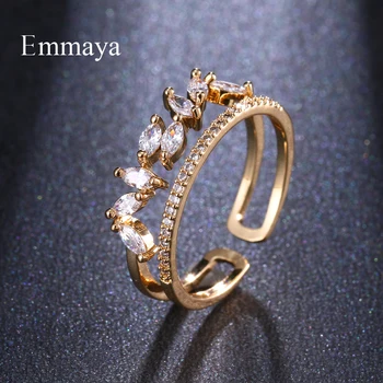 Emmaya Fashion Model Of Cubic Zircon Random Arrangement Adjustable Ring Female Attending Party First Choice Attractive Jewelry
Emmaya Fashion Model Of Cubic Zircon Random Arrangement Adjustable Ring Female Attending Party First Choice Attractive Jewelry