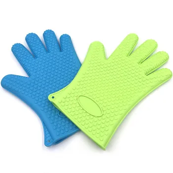Silicone Heat Insulation Gloves Five Finger Anti Scald Microwave Oven Resistant And Antiskid
Silicone Heat Insulation Gloves Five Finger Anti Scald Microwave Oven Resistant And Antiskid