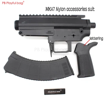 Playful bag CS Toys part mk47 cartridge receiver suit Split mk47 casing MK47 Grip/Magazine water bullet gun accessory OB28.1
Playful bag CS Toys part mk47 cartridge receiver suit Split mk47 casing MK47 Grip/Magazine water bullet gun accessory OB28.1