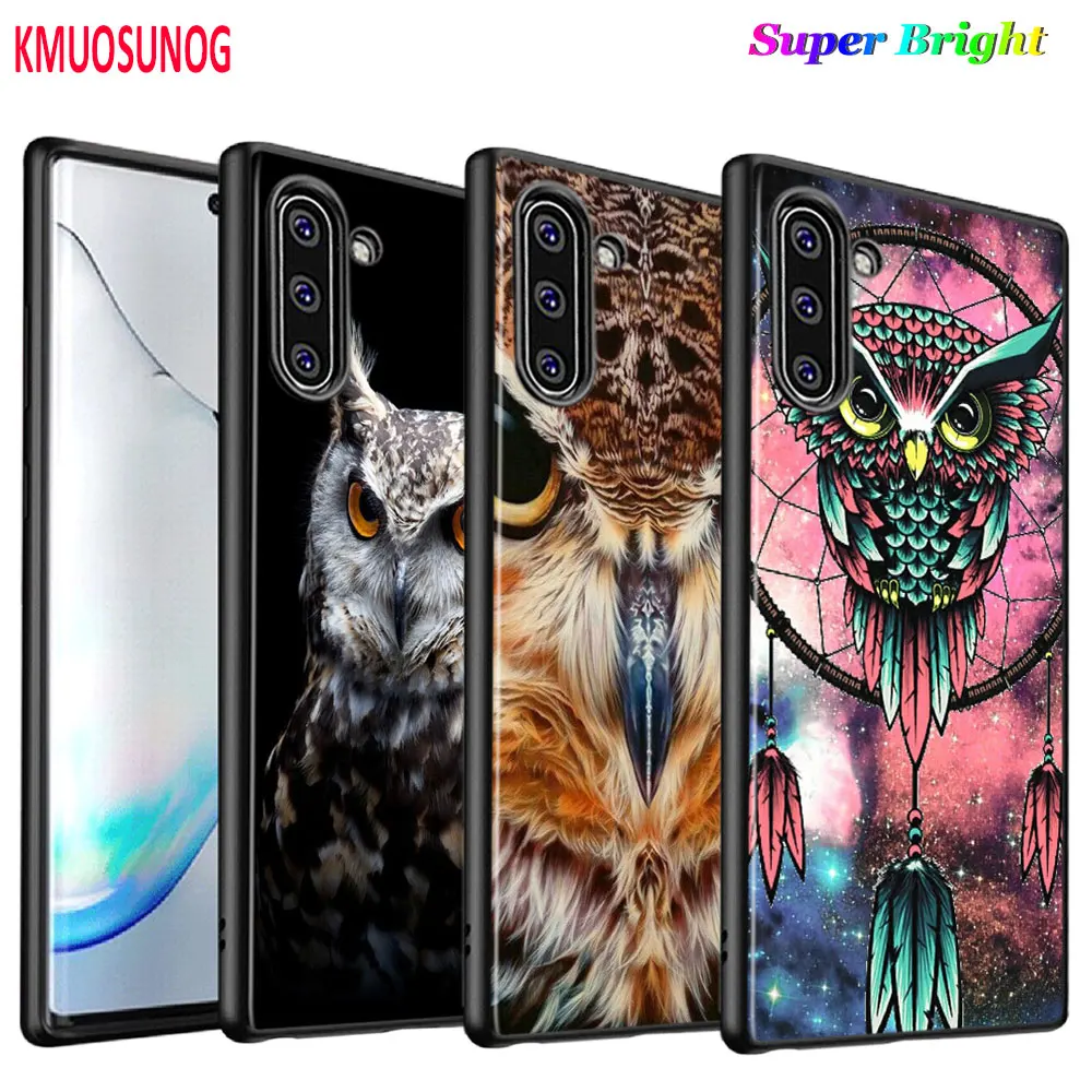 Black Silicone Cover Camouflage Owl Animal for Samsung Galaxy Note 10 Plus 10 Pro 9 8 S10 S9 S8 Plus S7 S6 Phone Case
Black Silicone Cover Camouflage Owl Animal for Samsung Galaxy Note 10 Plus 10 Pro 9 8 S10 S9 S8 Plus S7 S6 Phone Case