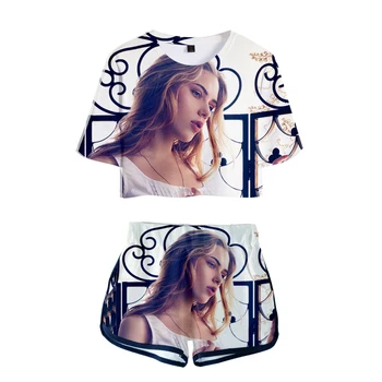 Scarlett Johansson Actor singer 3D printing T-shirt + shorts suit cotton T-shirt short-sleeved women's suit casual sports
Scarlett Johansson Actor singer 3D printing T-shirt + shorts suit cotton T-shirt short-sleeved women's suit casual sports