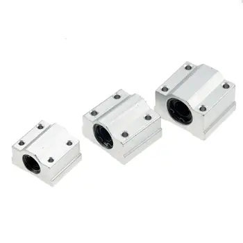 4PCS Linear Motion Ball Bearing Slide Block Bushing SC8UU SCS8UU SC10UU SCS12UU SCS16UU SC20UU Linear Shaft CNC 3D Printer Parts
4PCS Linear Motion Ball Bearing Slide Block Bushing SC8UU SCS8UU SC10UU SCS12UU SCS16UU SC20UU Linear Shaft CNC 3D Printer Parts