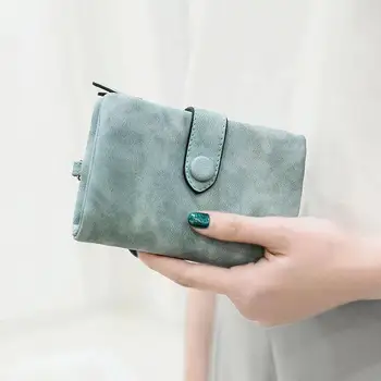Short Wallet Fashion Women Small Purse Multi-function Card Holder Bag Zipper Buckle Triangle Folding Female Wallet
Short Wallet Fashion Women Small Purse Multi-function Card Holder Bag Zipper Buckle Triangle Folding Female Wallet