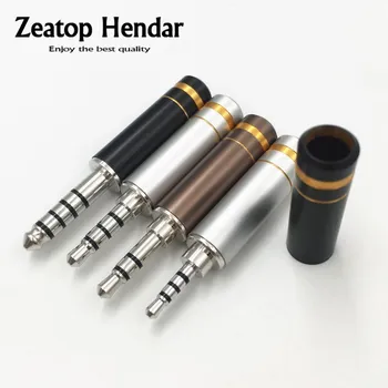 10Pcs Copper Rhodium Plated 2.5mm / 3.5mm / 4.4mm 3 4 5 Pole Stereo Jack HiFi Balanced Earphone DIY Audio Plug Solder Connector
10Pcs Copper Rhodium Plated 2.5mm / 3.5mm / 4.4mm 3 4 5 Pole Stereo Jack HiFi Balanced Earphone DIY Audio Plug Solder Connector