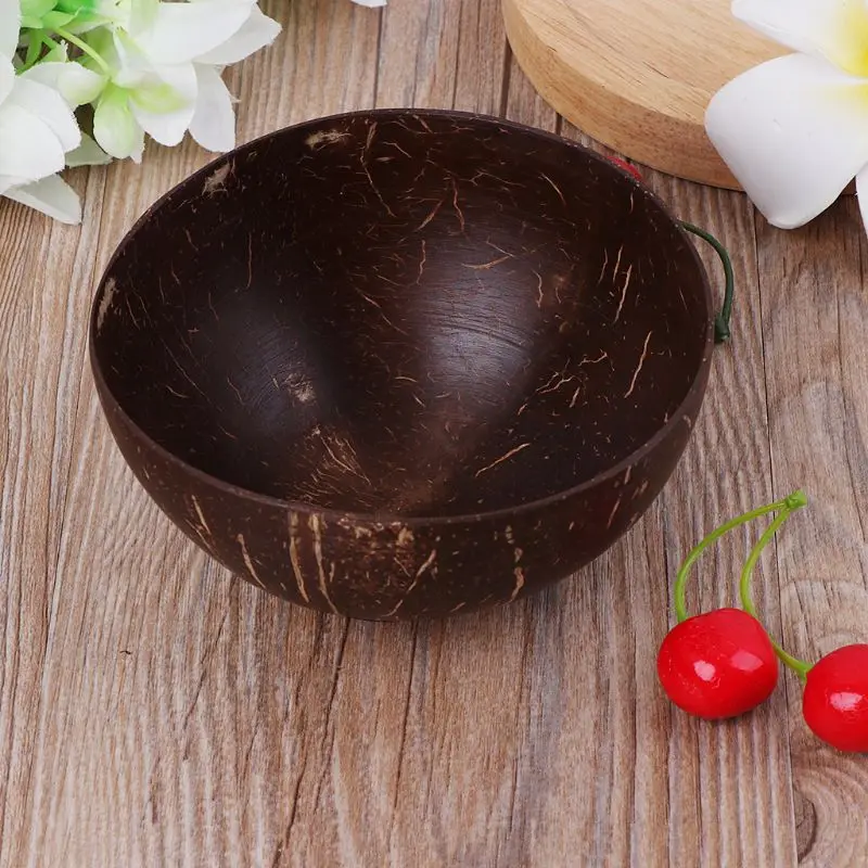 Natural Coconut Shell Home Decoration Food Container Jewelry Storage Bowl X4YD
Natural Coconut Shell Home Decoration Food Container Jewelry Storage Bowl X4YD