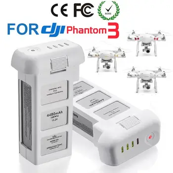 new 15.2V 4480mAh Drone Battery for DJI Phantom 3 SE Intelligent Flight Li-Po Battery Professional Standard RC Drone Accessories 
new 15.2V 4480mAh Drone Battery for DJI Phantom 3 SE Intelligent Flight Li-Po Battery Professional Standard RC Drone Accessories