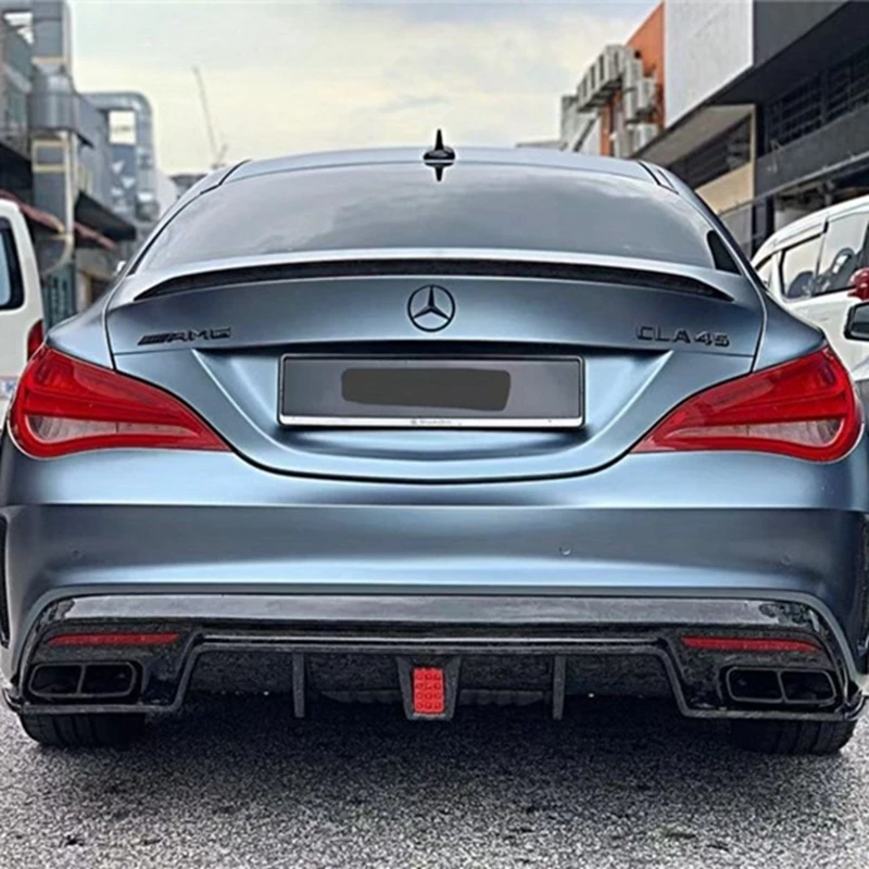 Carbon Fiber Rear Lip Spoiler Diffuser for Benz CLA Class W117 CLA200 CLA250 CLA260 CLA45 2013-2018 With LED Light
Carbon Fiber Rear Lip Spoiler Diffuser for Benz CLA Class W117 CLA200 CLA250 CLA260 CLA45 2013-2018 With LED Light
