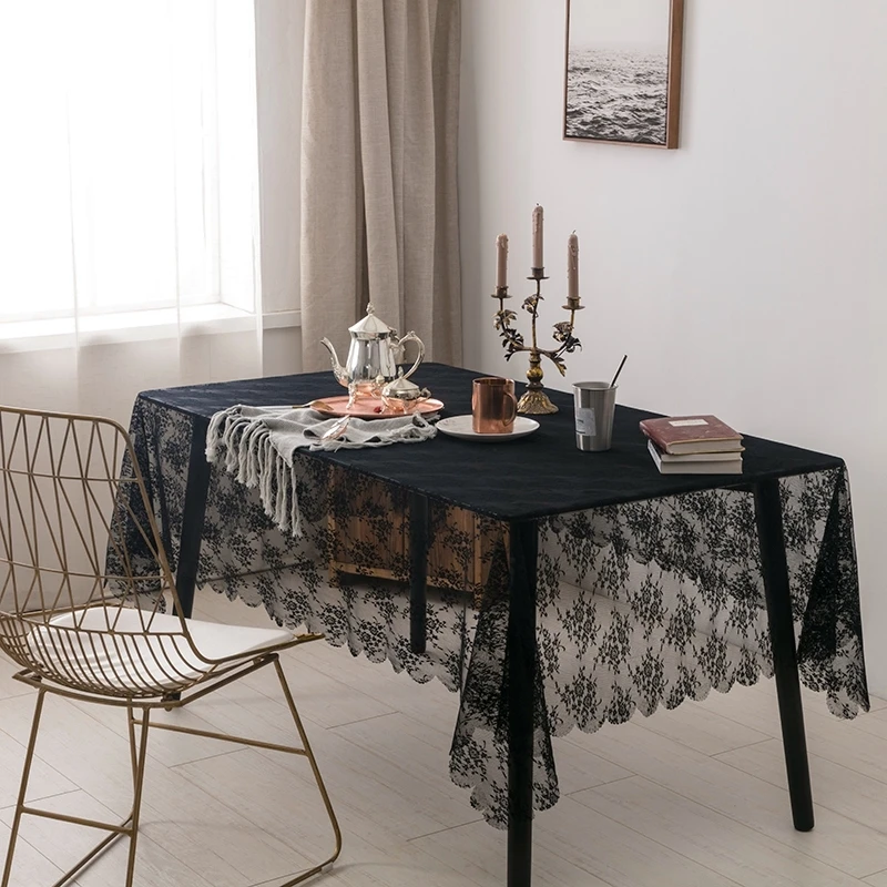 Lace Table Hollow Tablecloth Rectangular Party Kitchen Tablecloths Covers Dining Cover Cloths Tablecover Christmas Decorations
Lace Table Hollow Tablecloth Rectangular Party Kitchen Tablecloths Covers Dining Cover Cloths Tablecover Christmas Decorations
