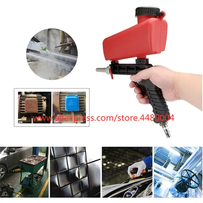 Portable Gravity Sandblasting Gun Pneumatic Sandblasting Set Rust Blasting Device Small Sand Blasting Machine
Portable Gravity Sandblasting Gun Pneumatic Sandblasting Set Rust Blasting Device Small Sand Blasting Machine