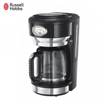 Coffee Machines Russell Hobbs 21701-56 Home Appliances Kitchen Appliance Drip coffee maker Machine Retro color black Black Anti-drip System Americano
Coffee Machines Russell Hobbs 21701-56 Home Appliances Kitchen Appliance Drip coffee maker Machine Retro color black Black Anti-drip System Americano