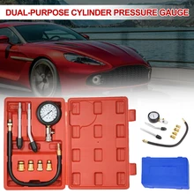 Gasoline Engine Compression Tester with M10 M12 M14 M18 Adapter Car Pressure Gauge Tester Meter Auto Petrol Gas Engine Cylinder
Gasoline Engine Compression Tester with M10 M12 M14 M18 Adapter Car Pressure Gauge Tester Meter Auto Petrol Gas Engine Cylinder