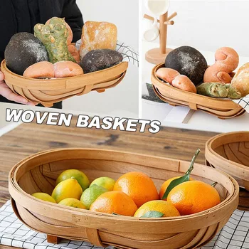 Portable Handmade Rattan Fruit Basket Houseware Storage Basket Wooden Woven Vegetables Eggs Basket Sussex Trug JS23
Portable Handmade Rattan Fruit Basket Houseware Storage Basket Wooden Woven Vegetables Eggs Basket Sussex Trug JS23