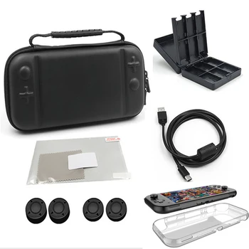 Nintend Switch Lite Min Accessories 9 IN 1 Kit Storage Bag Case TPU Shell Tempered Glass Film Protector Card Holder Box Type C
Nintend Switch Lite Min Accessories 9 IN 1 Kit Storage Bag Case TPU Shell Tempered Glass Film Protector Card Holder Box Type C