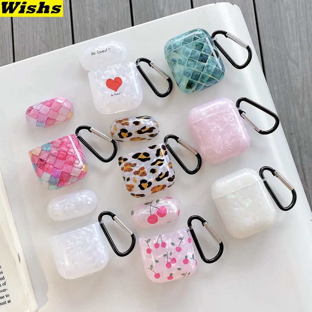 Glitter Shell Grain Bling Earphone Headset Accessories Love Heart Silicone case For AirPods 1 2 Wireless Bluetooth Headset bags 
Glitter Shell Grain Bling Earphone Headset Accessories Love Heart Silicone case For AirPods 1 2 Wireless Bluetooth Headset bags