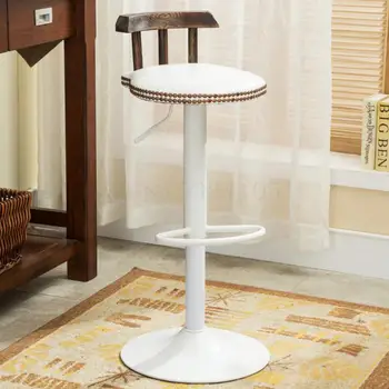 European Style Bar Chair Lift Chair Modern Simple Household Revolving Bar Chair High Stool Cash Register Chair Back Stool
European Style Bar Chair Lift Chair Modern Simple Household Revolving Bar Chair High Stool Cash Register Chair Back Stool