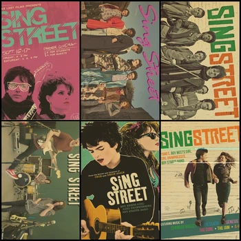 Buy three to send one Sing Street Musical drama Lucy Boynton Jack Reynor Vintage kraft poster home decoration painting
Buy three to send one Sing Street Musical drama Lucy Boynton Jack Reynor Vintage kraft poster home decoration painting