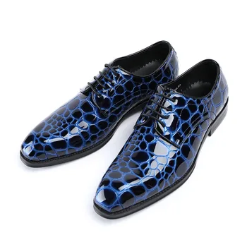 Men's Leather Shoes Business Dress Shoes Male Cattle Patent Leather Shoes Wedding Shoes Round Toe Soft-sole Soft Leather Oxfords
Men's Leather Shoes Business Dress Shoes Male Cattle Patent Leather Shoes Wedding Shoes Round Toe Soft-sole Soft Leather Oxfords