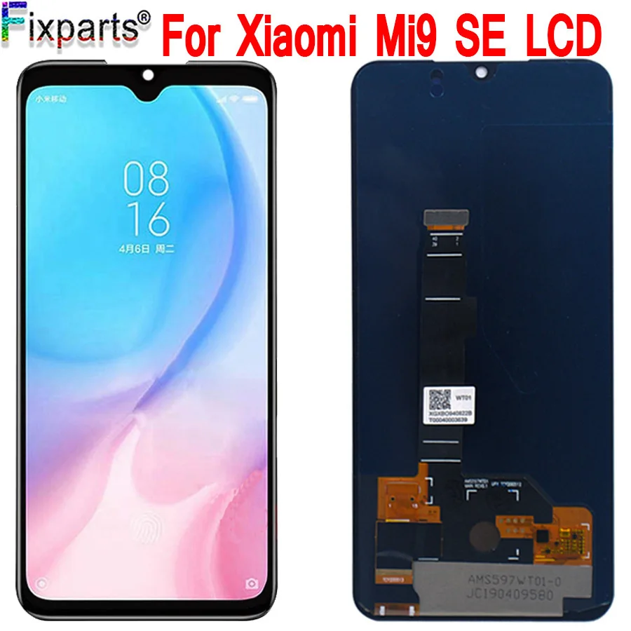 Для Xiaomi Mi9 SE ЖК дисплей сенсорный экран дигитайзер сборка запасные части для