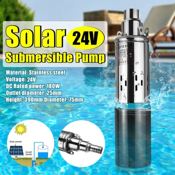 Garden Solar Water Pump 12/24V 180W 3000L/h 25m Deep Well Pump DC Screw Submersible Pump Irrigation Home Agricultural
Garden Solar Water Pump 12/24V 180W 3000L/h 25m Deep Well Pump DC Screw Submersible Pump Irrigation Home Agricultural