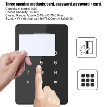 DC 12V 125KHz Touch Screen Password Card Door Access Control System with Single Entry Door
DC 12V 125KHz Touch Screen Password Card Door Access Control System with Single Entry Door