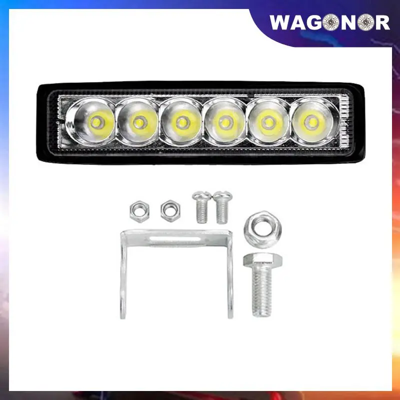 2Pcs Car LED Work Light Light Bar Spot Flood Worklight 12V 18W For Bright White Lighting for Truck Tractor Offroad Vehicle New
2Pcs Car LED Work Light Light Bar Spot Flood Worklight 12V 18W For Bright White Lighting for Truck Tractor Offroad Vehicle New