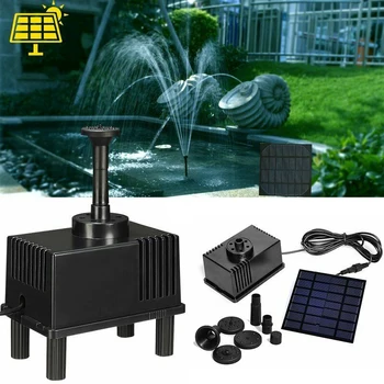 180L/H Mini Solar Powered Submersible Fountain Pump Watering Garden Supplies Pond Fish Tank Submersible Water Pump 7V
180L/H Mini Solar Powered Submersible Fountain Pump Watering Garden Supplies Pond Fish Tank Submersible Water Pump 7V