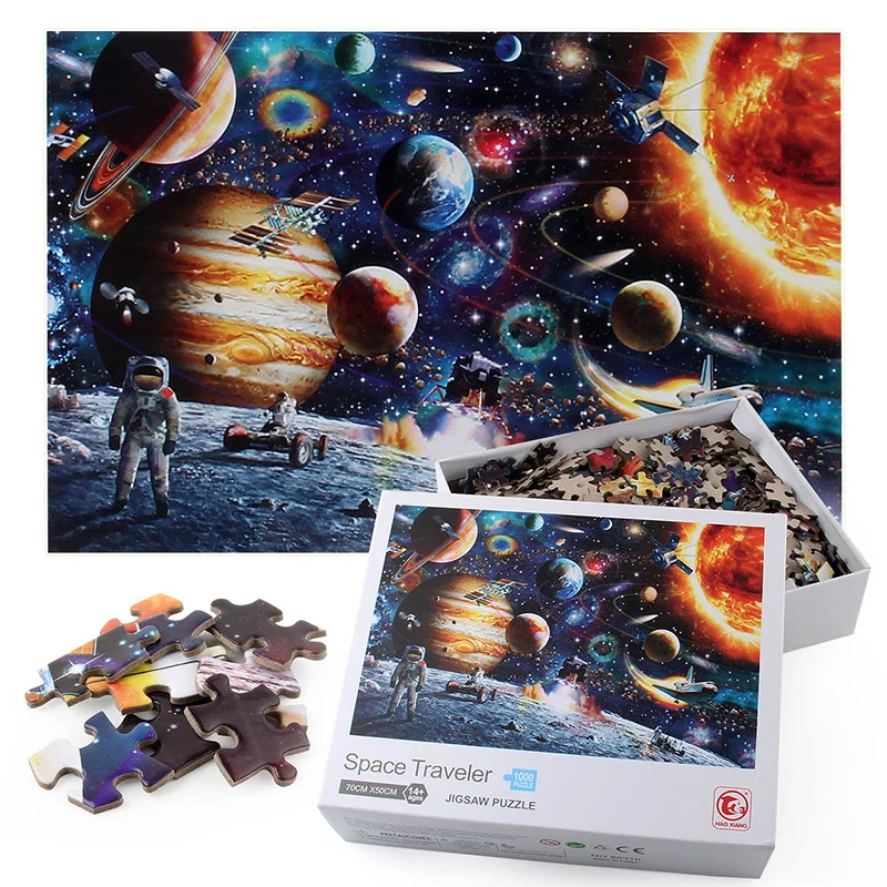 1000 Pieces Puzzle for Adult Space Stars Jigsaw Assembling Parper Puzzles Toys Games 3D Puzzle Toy for Kids Educational Toys
1000 Pieces Puzzle for Adult Space Stars Jigsaw Assembling Parper Puzzles Toys Games 3D Puzzle Toy for Kids Educational Toys