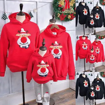 Christmas Women's Men Kids Hoodie Pullover Sweatshirt Jumper Family Matching Top
Christmas Women's Men Kids Hoodie Pullover Sweatshirt Jumper Family Matching Top