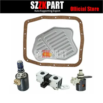 Genuine Remanufactured 4R70W AODE For 76420BK Transmission Solenoid Set Filter Kit EPC TCC LockUp Shift Trans Solenoid kit
Genuine Remanufactured 4R70W AODE For 76420BK Transmission Solenoid Set Filter Kit EPC TCC LockUp Shift Trans Solenoid kit